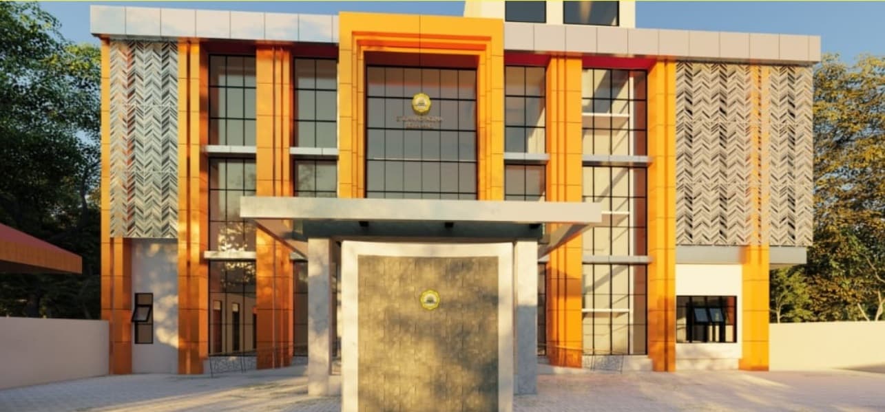 gedung kampus modern untuk STIE Anindyaguna Ungaran